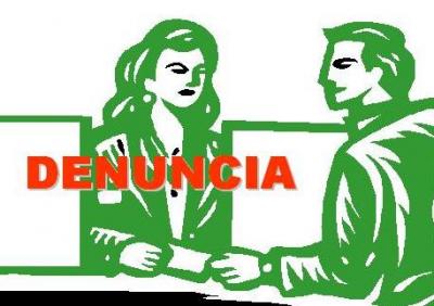 Vengo a denunciar...